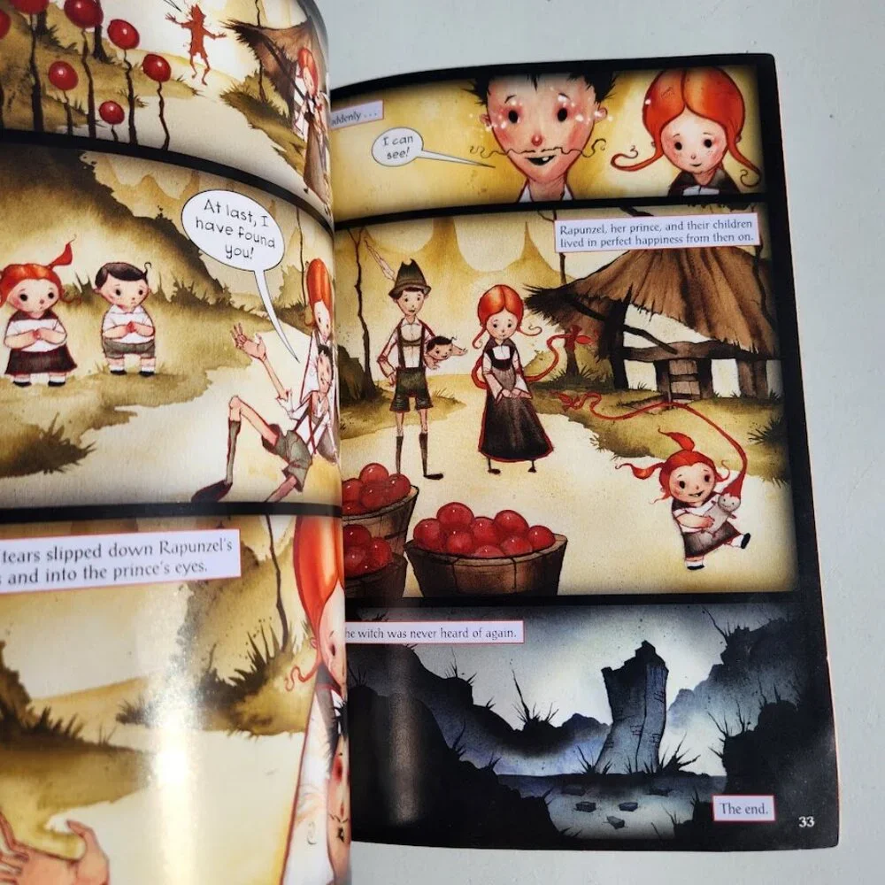 Comics rapunzel graphic
